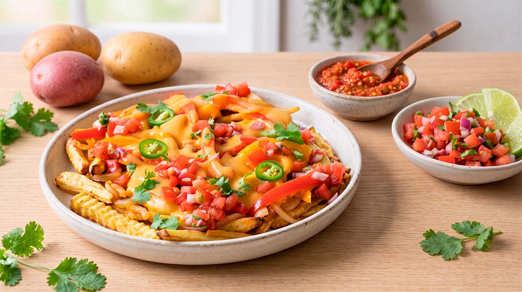 Patatas Nacho con todo