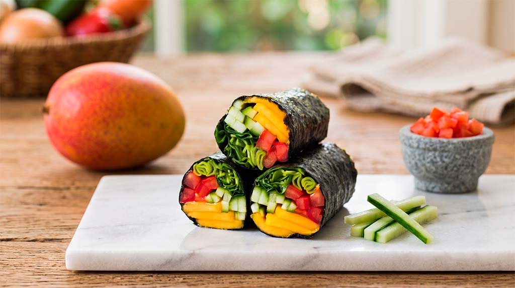 Rollitos Nori de Mango